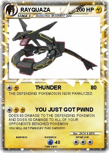 Pokemon RAYQUAZA