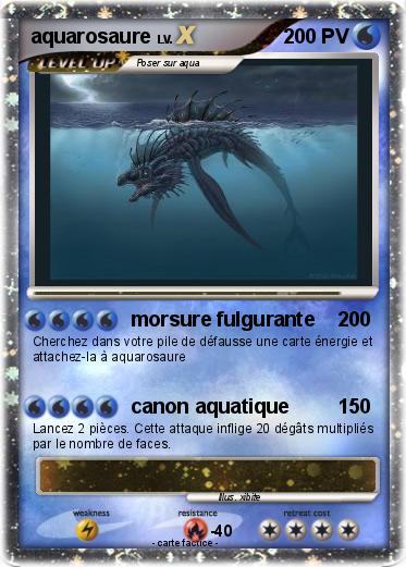 Pokemon aquarosaure