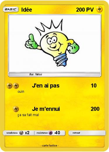 Pokemon Idée