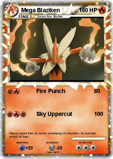 Pokemon Mega Blaziken
