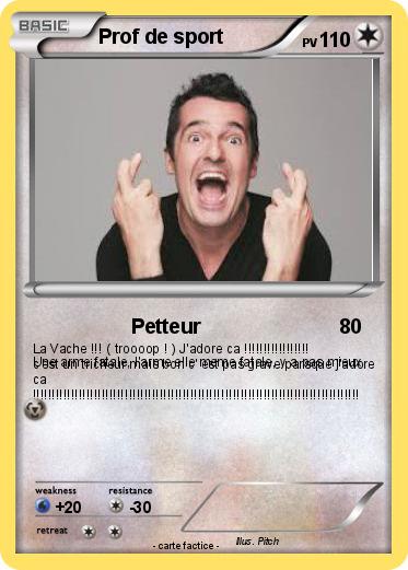Pokemon Prof de sport