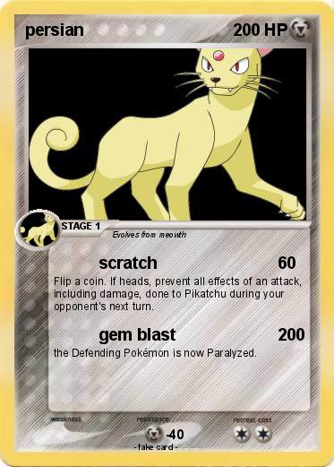 Pokemon persian