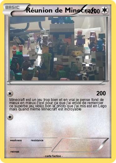 Pokemon Réunion de Minecraft