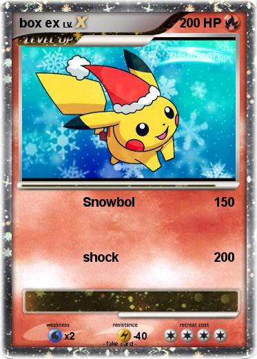 Pokemon box ex