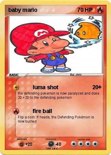 Pokemon baby mario