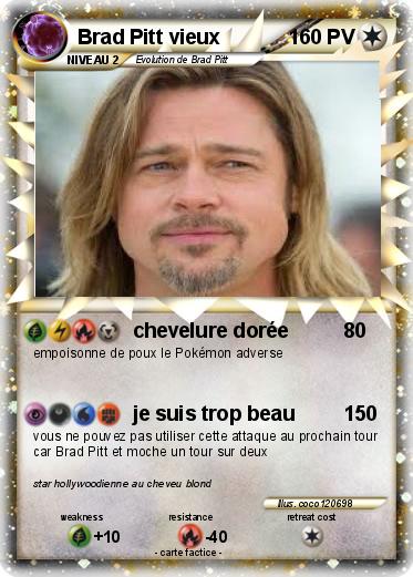 Pokemon Brad Pitt vieux