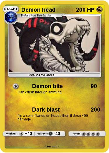 Pokemon Demon head