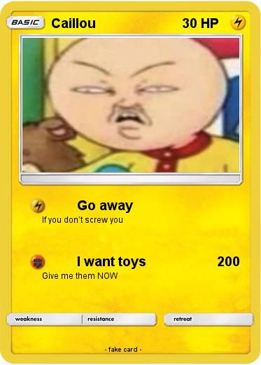 Pokemon Caillou