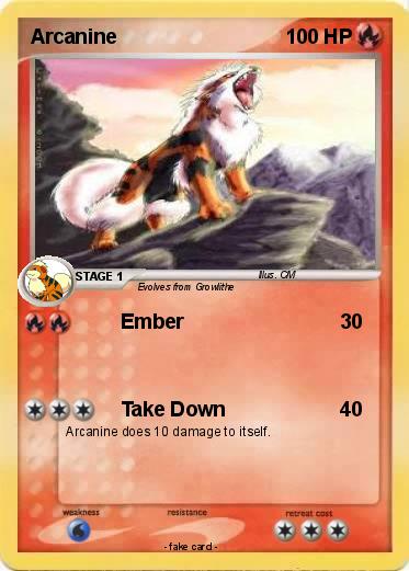 Pokemon Arcanine
