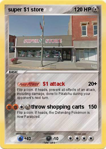 Pokemon super $1 store