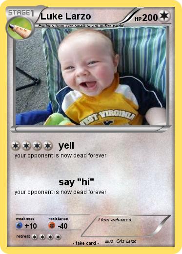 Pokemon Luke Larzo