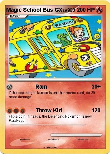 Pokemon Magic School Bus GX