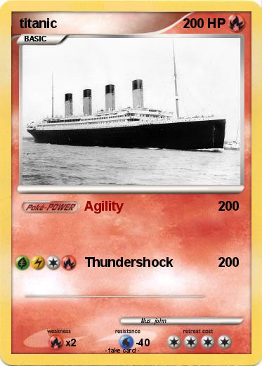 Pokemon titanic