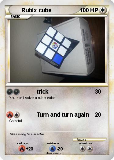 Pokemon Rubix cube