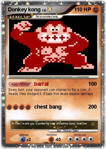 Pokemon Donkey kong