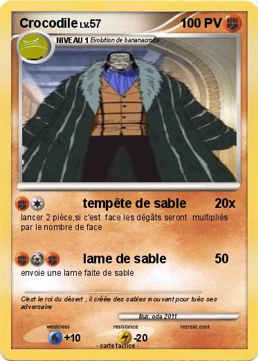 Pokemon Crocodile