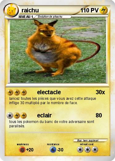 Pokemon raichu