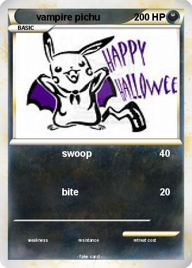 Pokemon vampire pichu