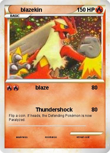 Pokemon blazekin