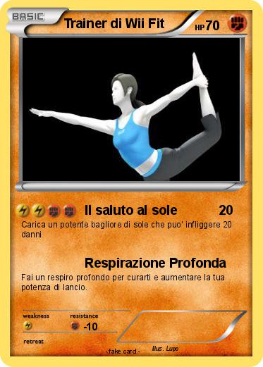 Pokemon Trainer di Wii Fit