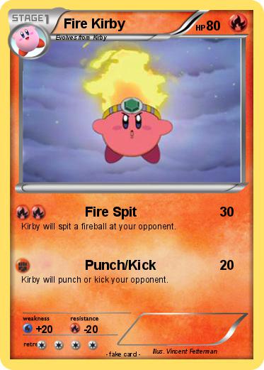 Pokemon Fire Kirby