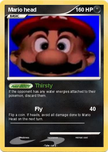 Pokemon Mario head