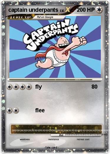 Pokemon captain underpants