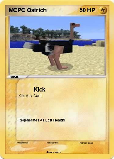 Pokemon MCPC Ostrich