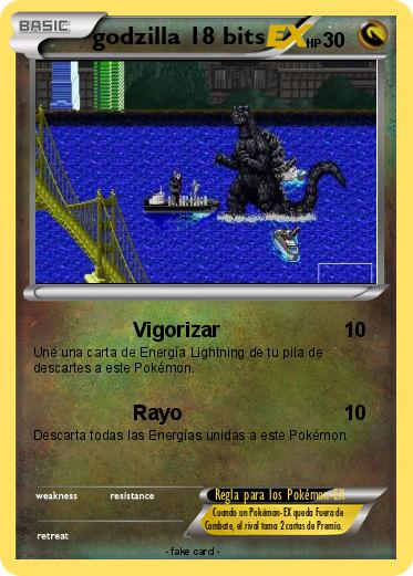 Pokemon godzilla 18 bits