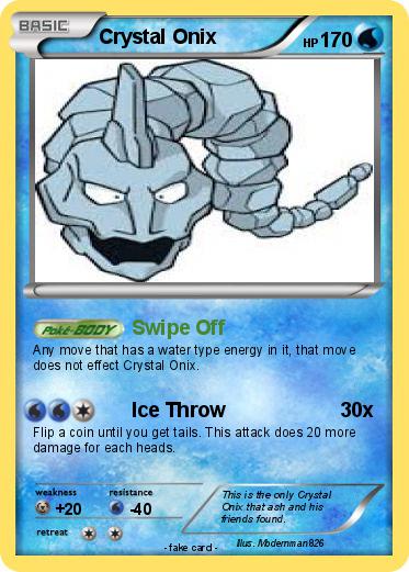 Pokemon Crystal Onix
