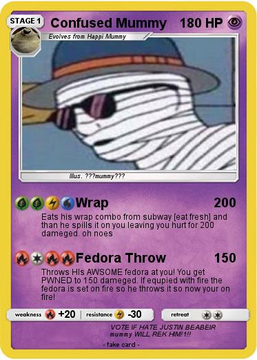 Pokemon Confused Mummy