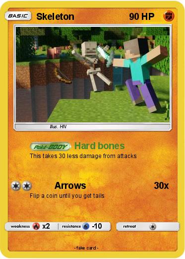 Pokemon Skeleton