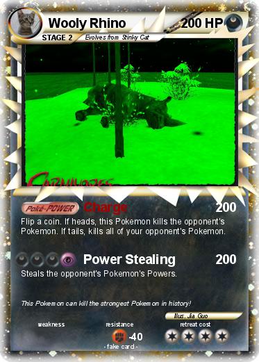 Pokemon Wooly Rhino