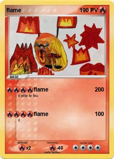 Pokemon flame