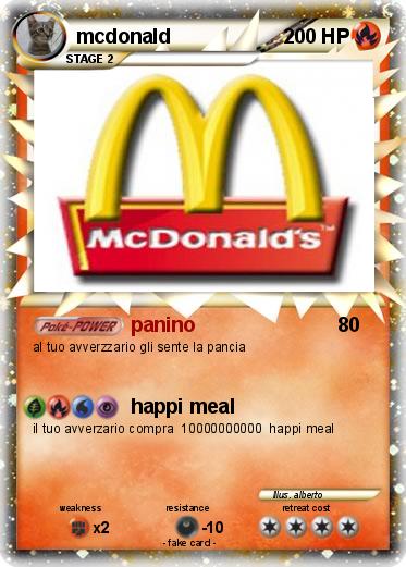 Pokemon mcdonald