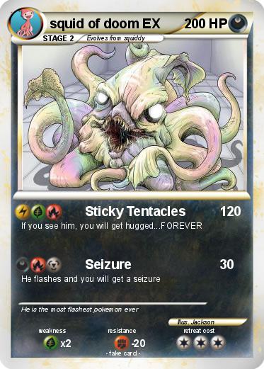 Pokemon squid of doom EX