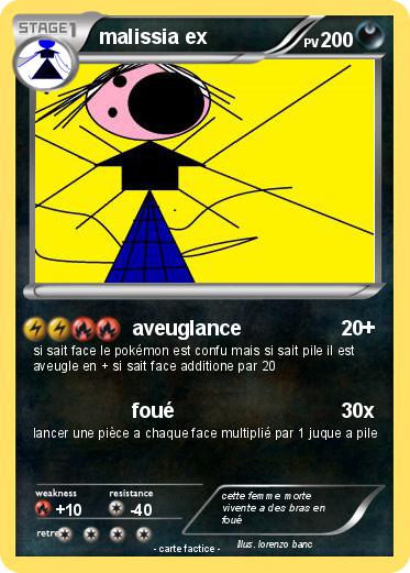 Pokemon malissia ex