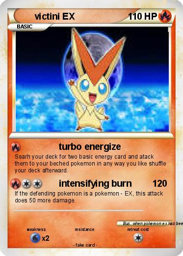 Pokemon victini EX