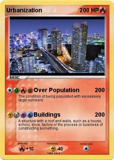 Pokemon Urbanization