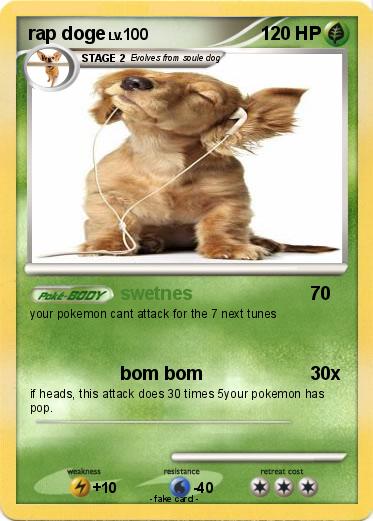 Pokemon rap doge
