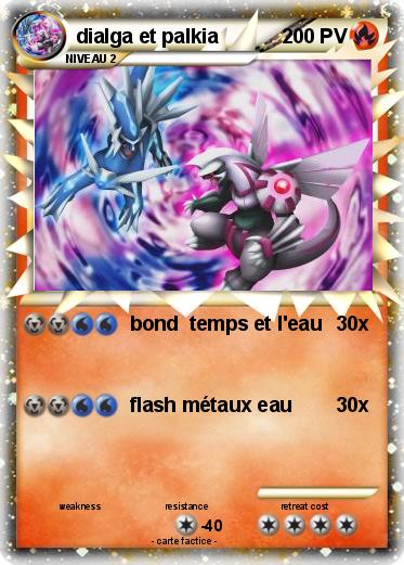 Pokemon dialga et palkia
