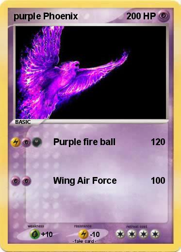 Pokemon purple Phoenix