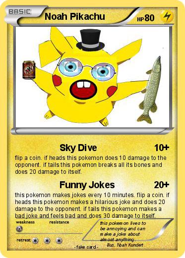 Pokemon Noah Pikachu