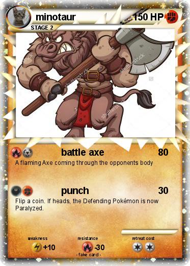 Pokemon minotaur