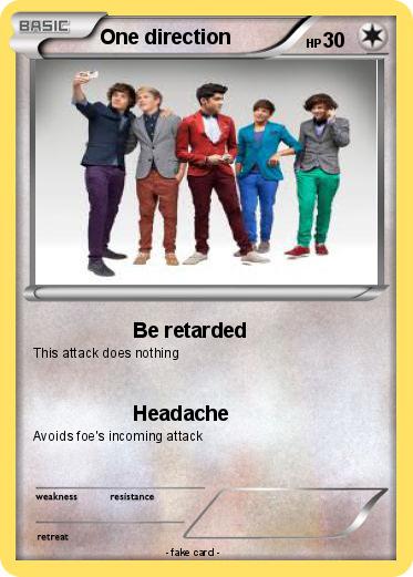 Pokemon One direction