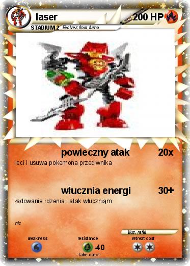 Pokemon laser