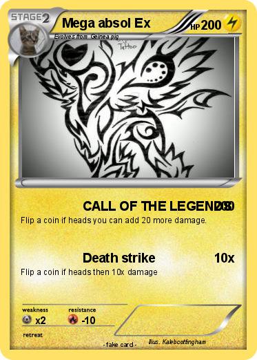 Pokemon Mega absol Ex