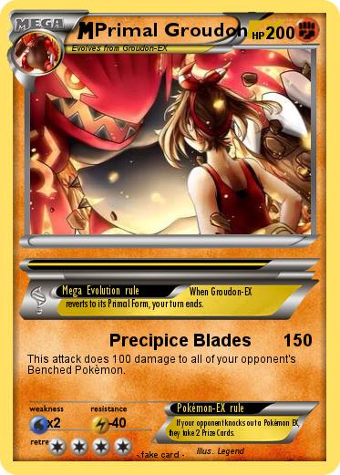 Pokemon Primal Groudon