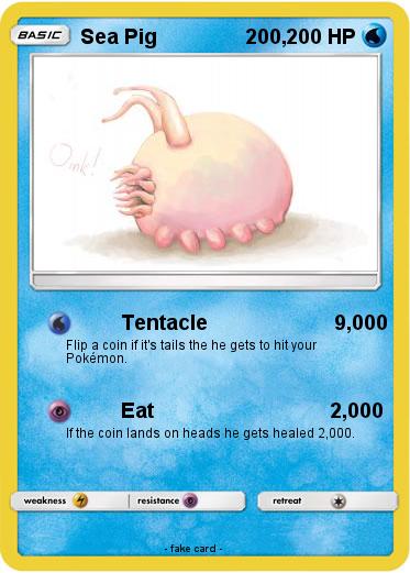 Pokemon Sea Pig                200,