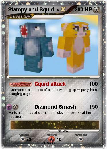 Pokemon Stampy and Squid